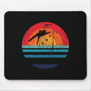Retro Vintage Billardspiel 8 Ll Pool Player Tour Mousepad