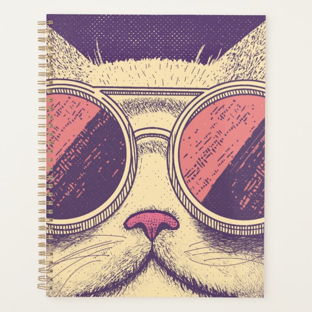 Retro Vintage Chatte (Devant)