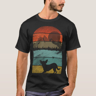 Retro Vintage Chihuahua Hunde und süße Tier 4 T-Shirt