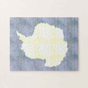 Retro Vintage die Antarktis-Flagge