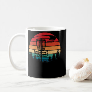 Retro Vintage Disc Golf Frolf Flying Disc Sport Kaffeetasse