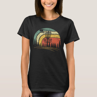 Retro Vintage Disk Golf Frolf Flying Disk Sport T-Shirt