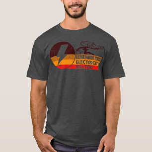 Retro Vintage Elektrizität wird Sie umbringen T-Shirt