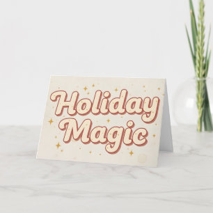 Retro-Vintage-Feiertagsmagie Weihnachten