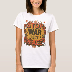Retro Vintage Friedensbewegung Grafisches Shirt