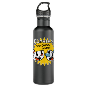Retro Vintage Game Cuphead Run And Shoot Gift For  Edelstahlflasche