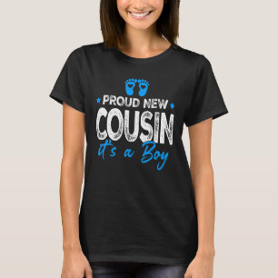 Retro Vintage Gender Reveal ist ein neuer Cousin T-Shirt