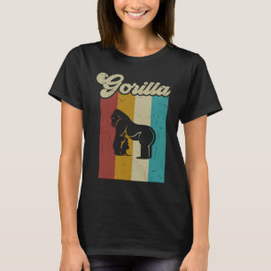 Retro Vintage Gorilla für Männer Frauen Kinder Gor T-Shirt