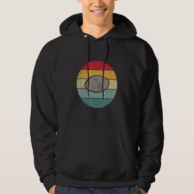 Retro Vintage Handpan Hoodie (Vorderseite)