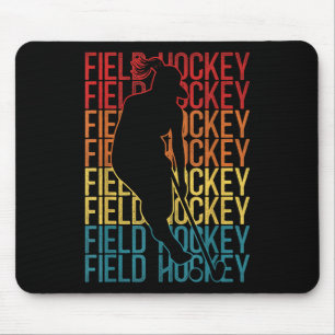 Retro-Vintage-Hockey Hockey Mousepad