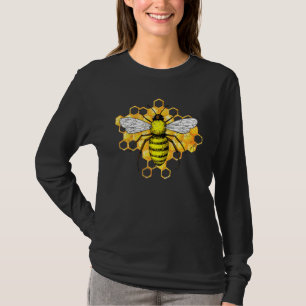 Retro Vintage Imker Bienenzucht Apiarist Biene Cu T-Shirt