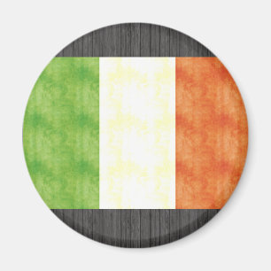 Retro Vintage Italienflagge Magnet