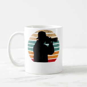 Retro Vintage Kamera Fotografie Liebhaber Fotograf Kaffeetasse