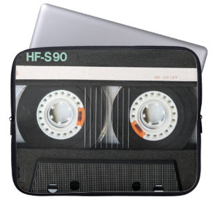 Retro-Vintage-Kassettentonbandgerät 70er 80er Laptopschutzhülle