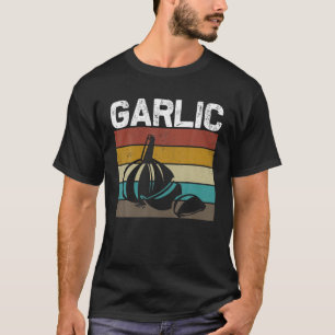 Retro Vintage Knoblauchgerichte Kochen T-Shirt