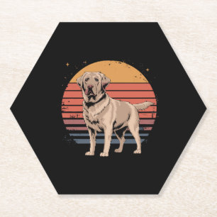Retro Vintage Labrador Retriever Geschenke für Hun Untersetzer