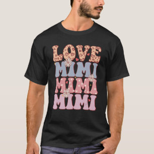 Retro Vintage Liebe Mimi Gestapelte Sweetheart Mim T-Shirt