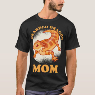 Retro Vintage Lustige Bartagame Mutter Reptilien H T-Shirt