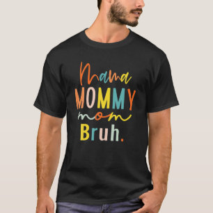Retro Vintage Mama Mutti Mama Bruh Lustige Mama Mu T-Shirt