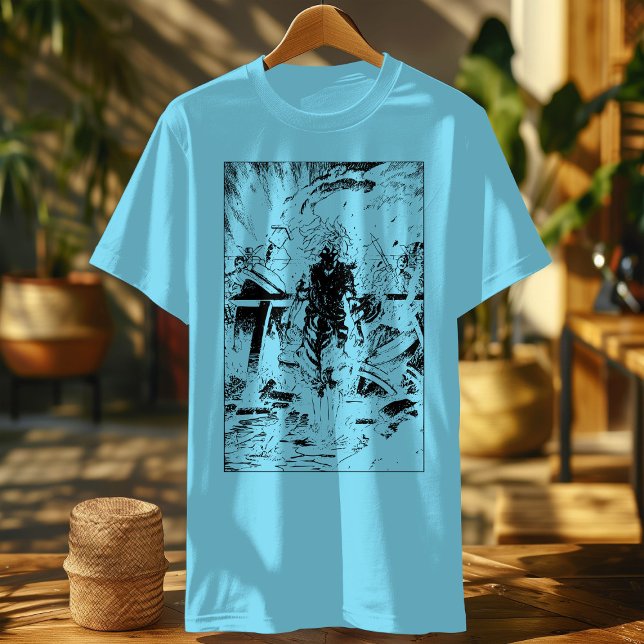 Retro-Vintage Manga T-Shirt (Von Creator hochgeladen)