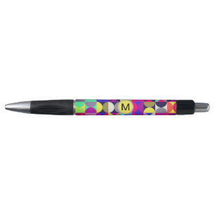 Retro Vintage mit Monogramm Lehrerin Pen Kugelschreiber
