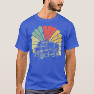 Retro Vintage Müllwagen T-Shirt