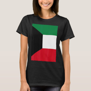 Retro Vintage Nationalflagge Kuwait T-Shirt