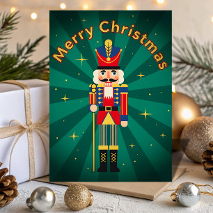 Retro Vintage Nussknacker Magischer Weihnachten