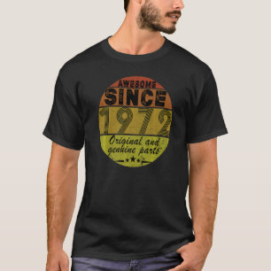Retro Vintage Original- und Originalteile 50. Bir T-Shirt