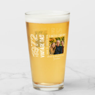 Retro Vintage Papa Lustiger Spruch Schwarzes Gesch Glas