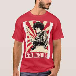 Retro Vintage Phil Lynott T-Shirt
