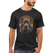 Retro Vintage Pit Bull - Hunde Liebhaber