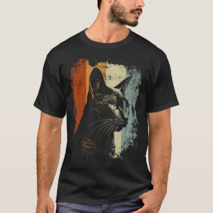 Retro Vintage Pixiebob Design Pixie Bob Katze T-Shirt