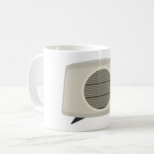 Retro-Vintage-Radio Mid-Century-Modern-Audio Kaffeetasse