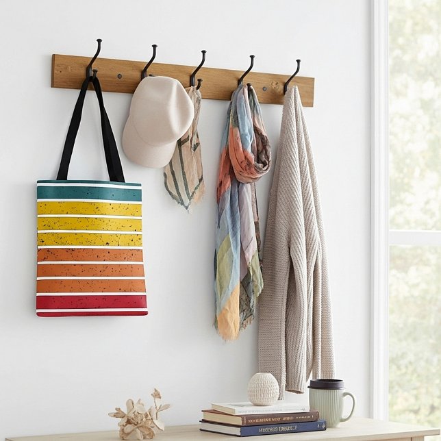 Retro Vintage Regenbogenstreifen Tasche (Von Creator hochgeladen)