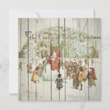 Retro Vintage religiöse Weihnachten auf Vintagem H