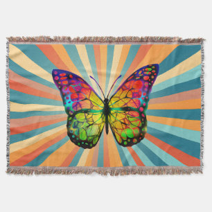 RETRO VINTAGE SCHMETTERLING ABSTRAKT DECKE