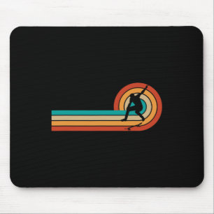 Retro Vintage Skateboard Skateboarder Lustig Skate Mousepad