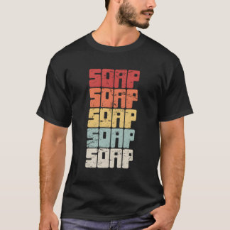 Retro Vintage Soap Maker Craft Fairness Home Seife T-Shirt