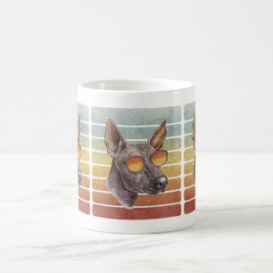 Retro Vintage Sonnenuntergang Mexikanischer haarlo Kaffeetasse