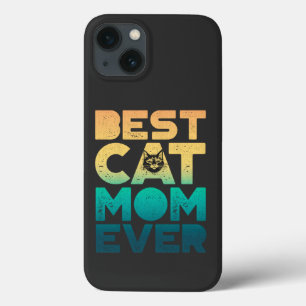 Retro Vintage Sonnenuntergang Muttertag Beste Katz Case-Mate iPhone Hülle