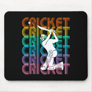 Retro-Vintage-Sportliebhaber - Cricket Mousepad