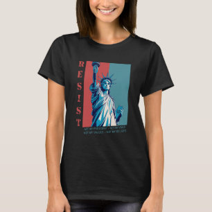 Retro-Vintage-Statue der Freiheit 2025 Widerstand T-Shirt