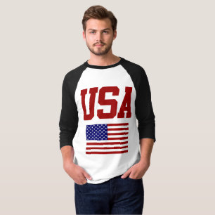 RETRO VINTAGE STYLE USA SHIRT