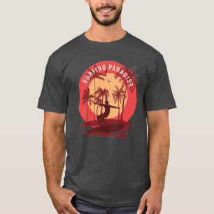 Retro-vintage-Surfparadies T-Shirt