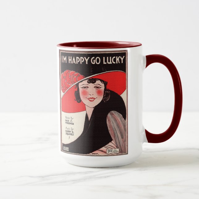 retro Vintage Tasse (Rechts)