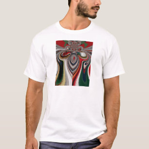 Retro Vintage Textur Abstrakte Kunst drucken T-Shirt