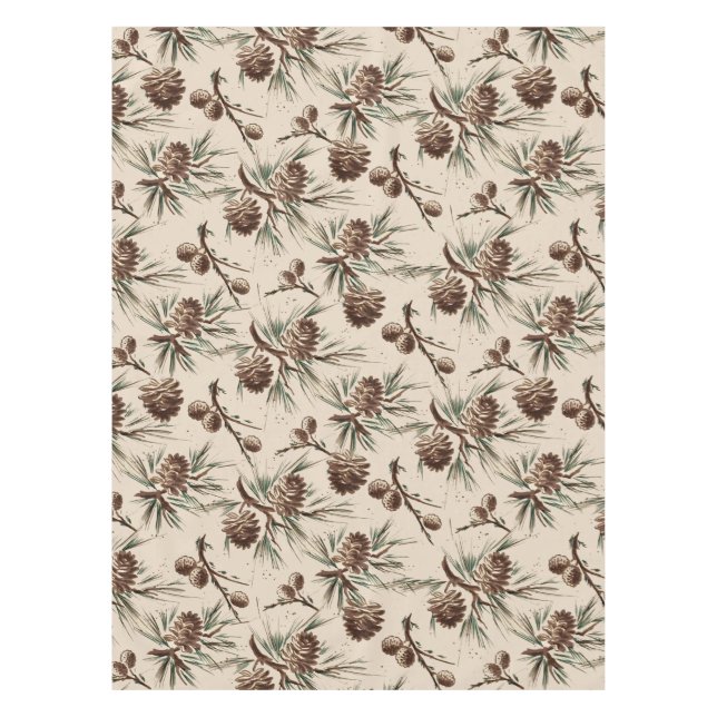 Retro Vintage Tischdecke (Vorderseite)