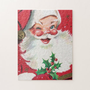 Retro Vintage Weihnachten Santa Feiertag