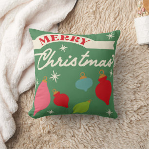 Retro Vintage Weihnachten Wohngestaltung Kissen
